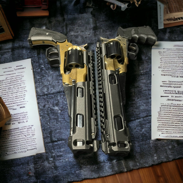 Rail Target DATAC® Xtrem 6,5" Nylon Carbone pour Remington 1858 Pietta