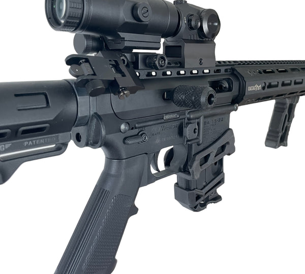 Levier court surdimensionné DATAC® pour un réarmement rapide - PALLAS BA15 CAL.22.