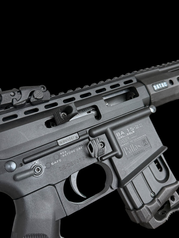 Pack gen3:  levier court + bouton amélioré pour ba15.