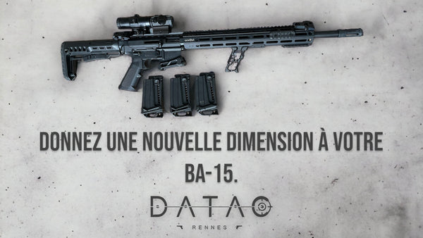 MAGWELL VA-2 DATAC®Pro nylon CARBONE pour BA15 22Lr