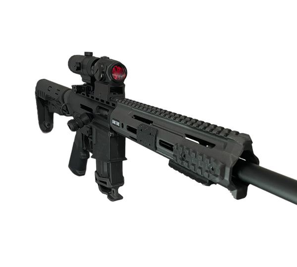 Garde main DATAC®BLACKOUT M-LOK Nylon Carbone pour PALLAS BA-15 22lr