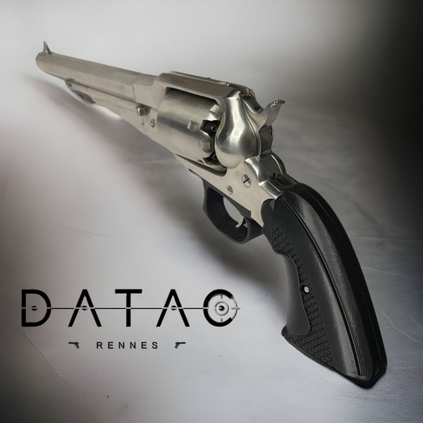 Plaquettes ergonomiques Black Match pour Remington 1858 Uberti inox.