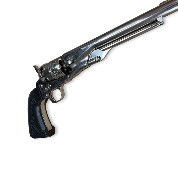 Plaquettes ergonomiques Black Match ABS pour Colt 1860 Pietta.