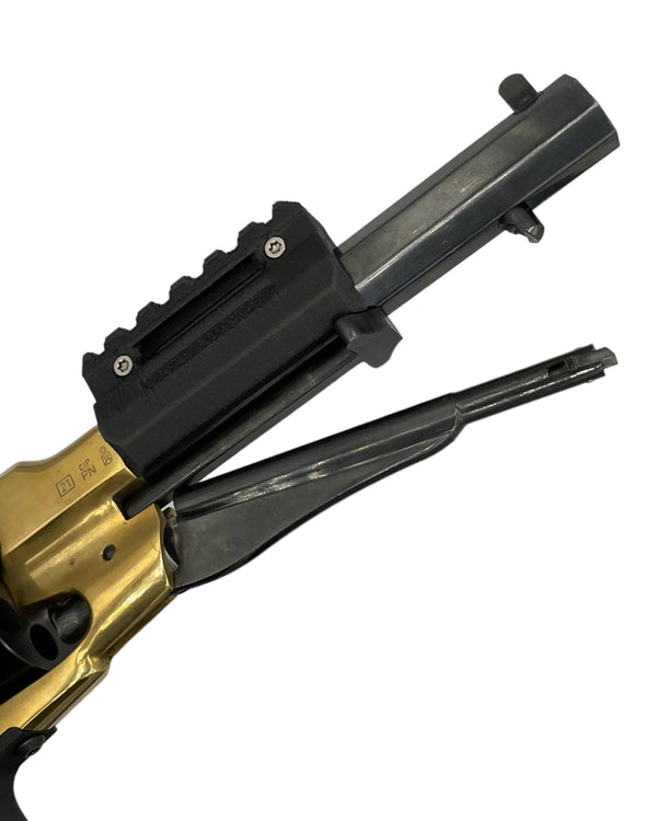 Rail DATAC® Gen2 Nylon carbone pour Remington 1858 Pietta