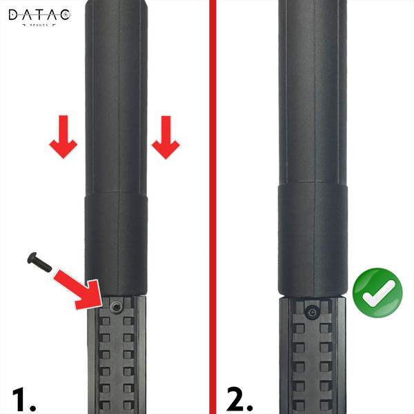 Modérateur de son D.A.T.A.C® V3 Nylon Carbone pour Bulldog.357
