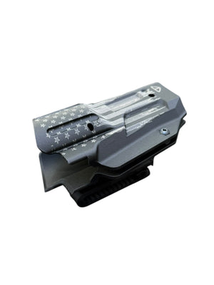 Bientôt disponible: Holster Sentinel DATAC® Patriot Edition nylon carbon avec rétention  pour Colt 1851 Pietta et Uberti.
