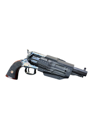 Holster Sentinel DATAC® Patriot Edition nylon carbon avec rétention pour 1858 pietta et Uberti.