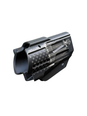 Holster Sentinel DATAC® Patriot Edition nylon carbon avec rétention pour Remington 1858 Pietta et Uberti.
