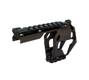 RAIL TARGET DATAC® XTREM GEN2 nylon carbone pour Remington 1858 3" pietta