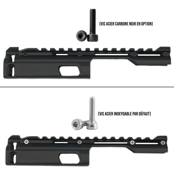 Target DATAC® Xtrem 5,5" nylonowa szyna węglowa dla szeryfa Remington 1858 Pietta