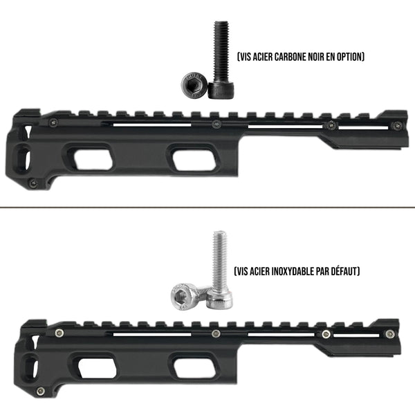 Target DATAC® Xtrem 6,5" nylonowa szyna węglowa do Remington 1858 Pietta