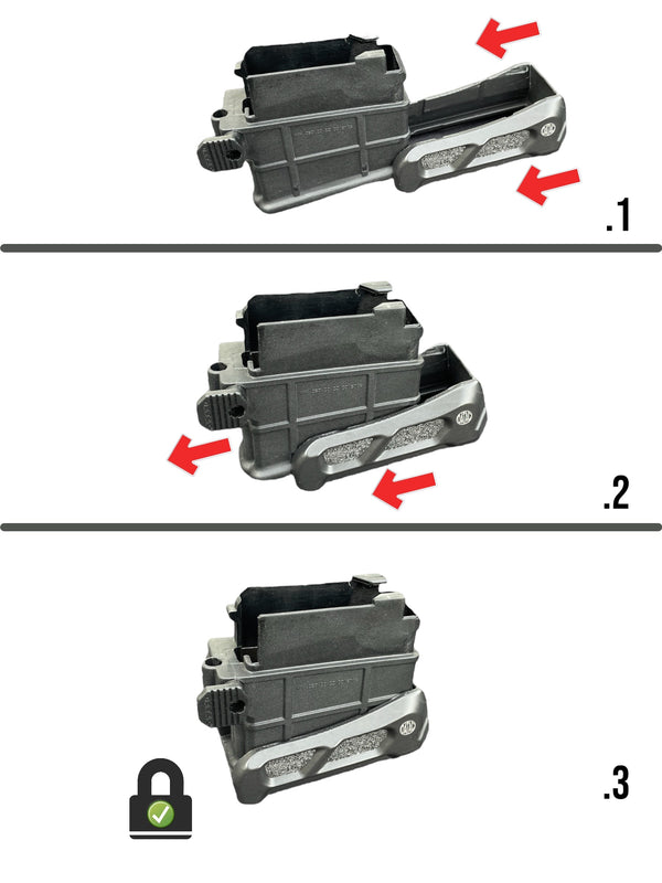 MAGWELL DATAC®Pro ABS CARBON for STANAG CSA VZ58 adapter