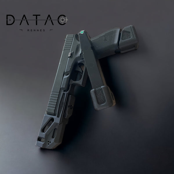 Kompensator VA-2 DATAC ® Carbon Nylon do Glock 17gen5 CAL. 9MM PAK 