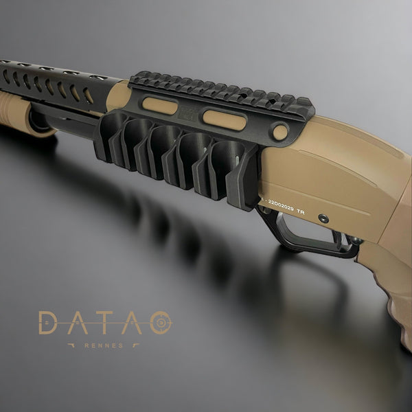 DATAC® VA-2 cartridge case with Picatinny rail for Winchester SXP Extreme Defender.