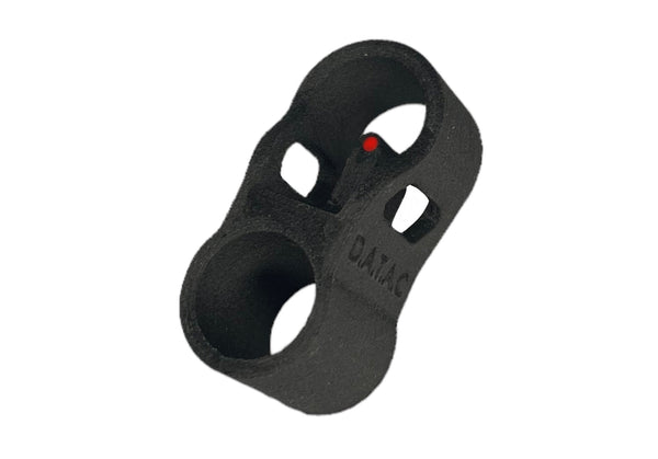 Target DATAC® Pro Nylon Carbon red dot front sight for little badger cal.22Lr and cal.7HMR