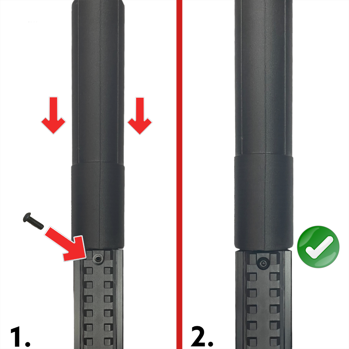 Stoeger XM1: Nylon Carbon Picatinny 21mm lower rail. – DATAC