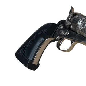 Plaquettes ergonomiques Black Match ABS pour Colt 1860 Pietta.
