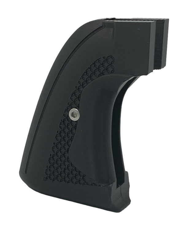 Ergonomic Black Match ABS pads for Colt 1860 Pietta.