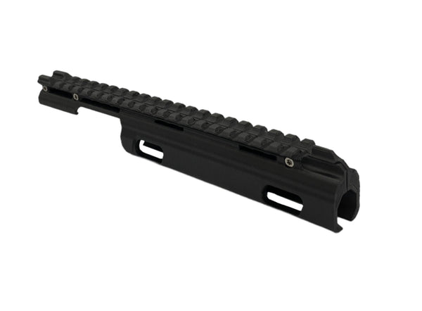 8" DATAC® Nylon Carbon Target Rail for Remington 1858 Pietta.