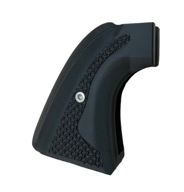 Ergonomic Black Match ABS pads for Colt 1851 Pietta.