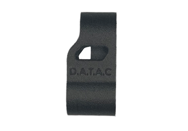 Target DATAC® Pro Nylon Carbon red dot front sight for little badger cal.22Lr and cal.7HMR